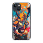 Charizard Inferno on Canvas iPhone 13 / 13 mini Case