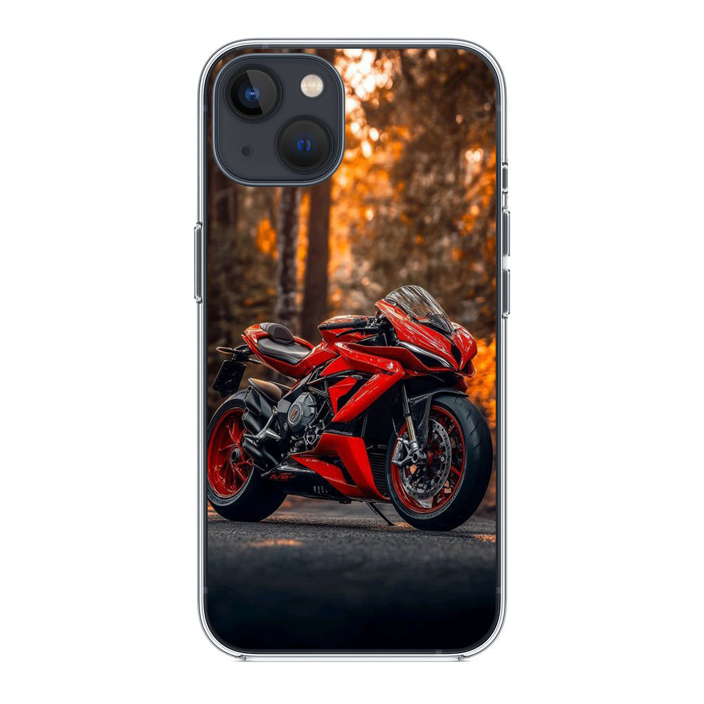 Crimson Velocity in Autumn Flame iPhone 13 / 13 mini Case