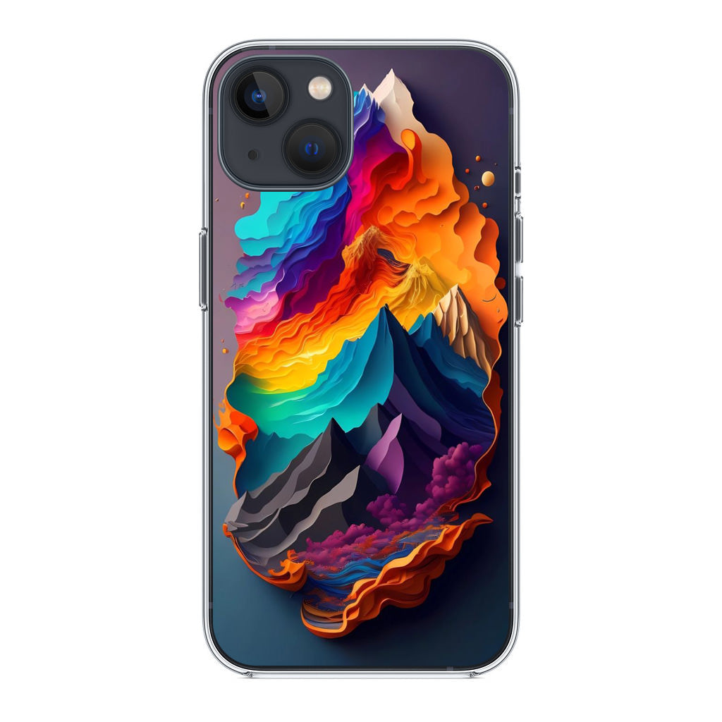 The Spectrum of Peaks iPhone 13 / 13 mini Case