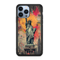 Canvas Art Statue of Liberty iPhone 13 Pro / 13 Pro Max Case