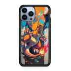 Charizard Inferno on Canvas iPhone 13 Pro / 13 Pro Max Case