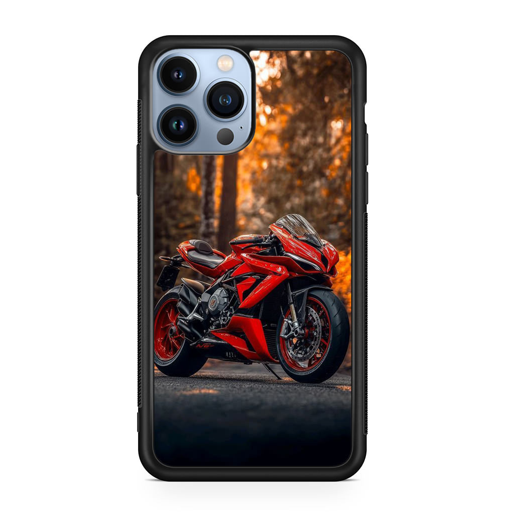 Crimson Velocity in Autumn Flame iPhone 13 Pro / 13 Pro Max Case