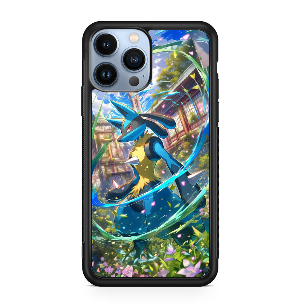 Lucario Precognitive Aura iPhone 13 Pro / 13 Pro Max Case