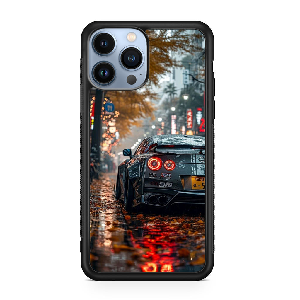 Neon Drift Autumn Streets iPhone 13 Pro / 13 Pro Max Case