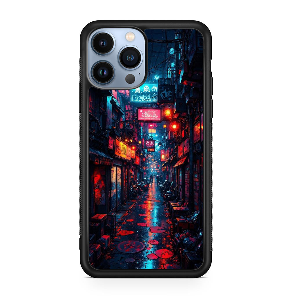Neon Veins Of The Cyber City iPhone 13 Pro / 13 Pro Max Case