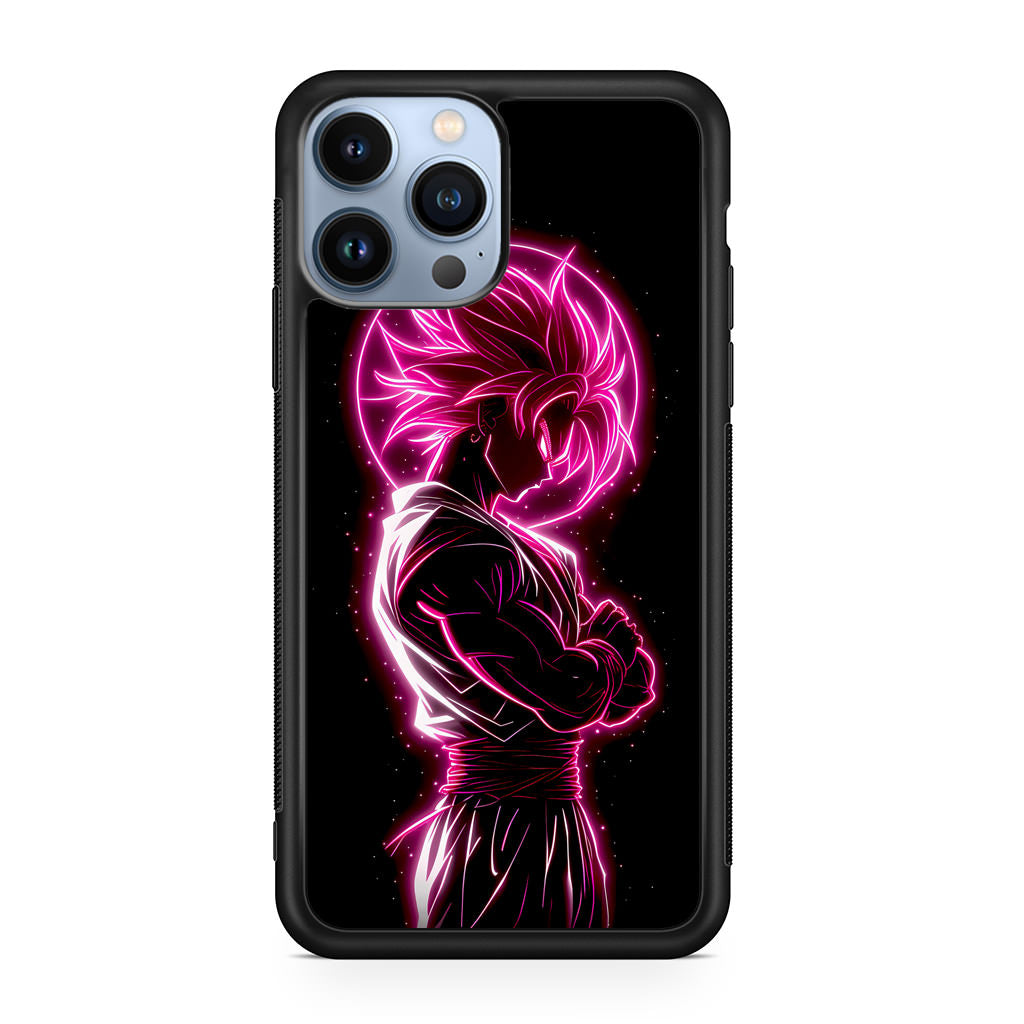Pink Radiant Saiyan iPhone 13 Pro / 13 Pro Max Case