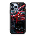 Red Sport Car in the Rain iPhone 13 Pro / 13 Pro Max Case