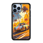 Turbo Dreams in Neon Palms iPhone 13 Pro / 13 Pro Max Case