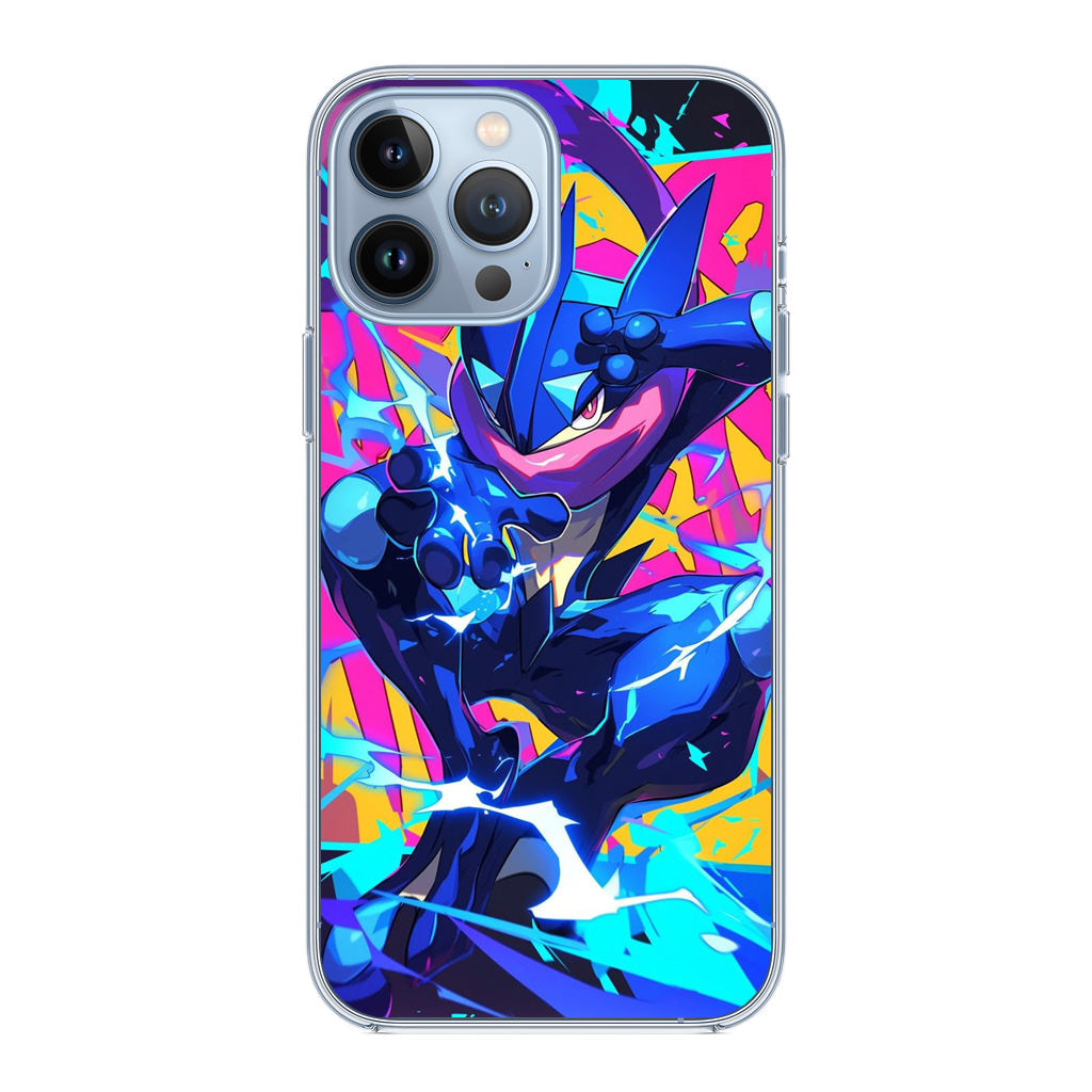 Greninja Aqua Blast iPhone 13 Pro / 13 Pro Max Case