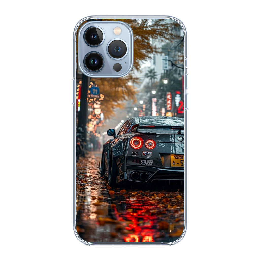 Neon Drift Autumn Streets iPhone 13 Pro / 13 Pro Max Case