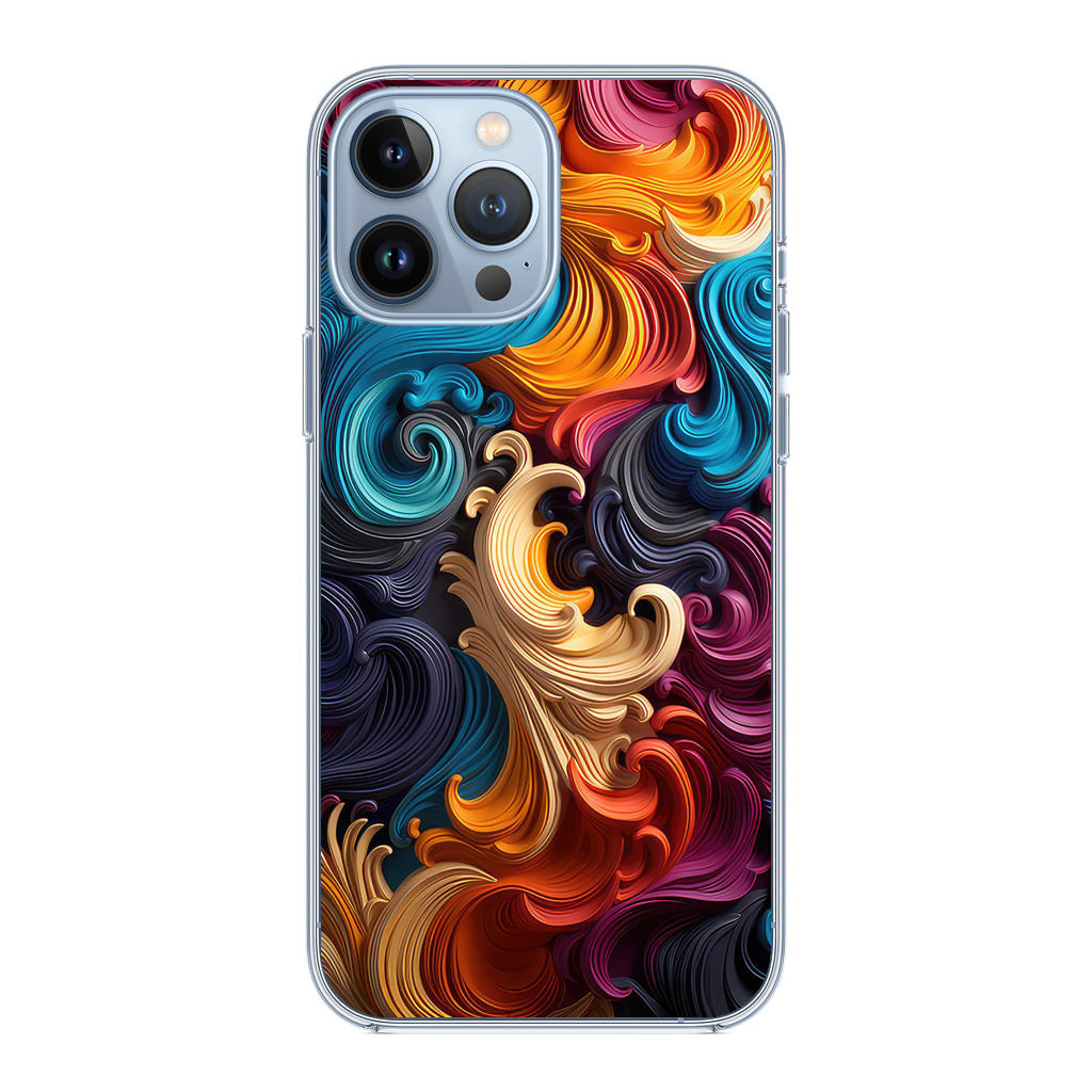 The Dance of Abstract Waves iPhone 13 Pro / 13 Pro Max Case