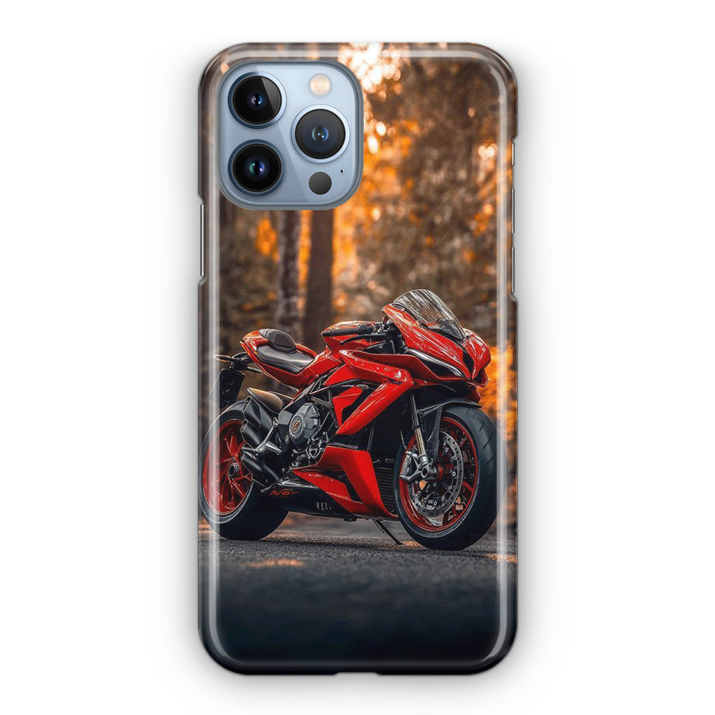 Crimson Velocity in Autumn Flame iPhone 13 Pro / 13 Pro Max Case