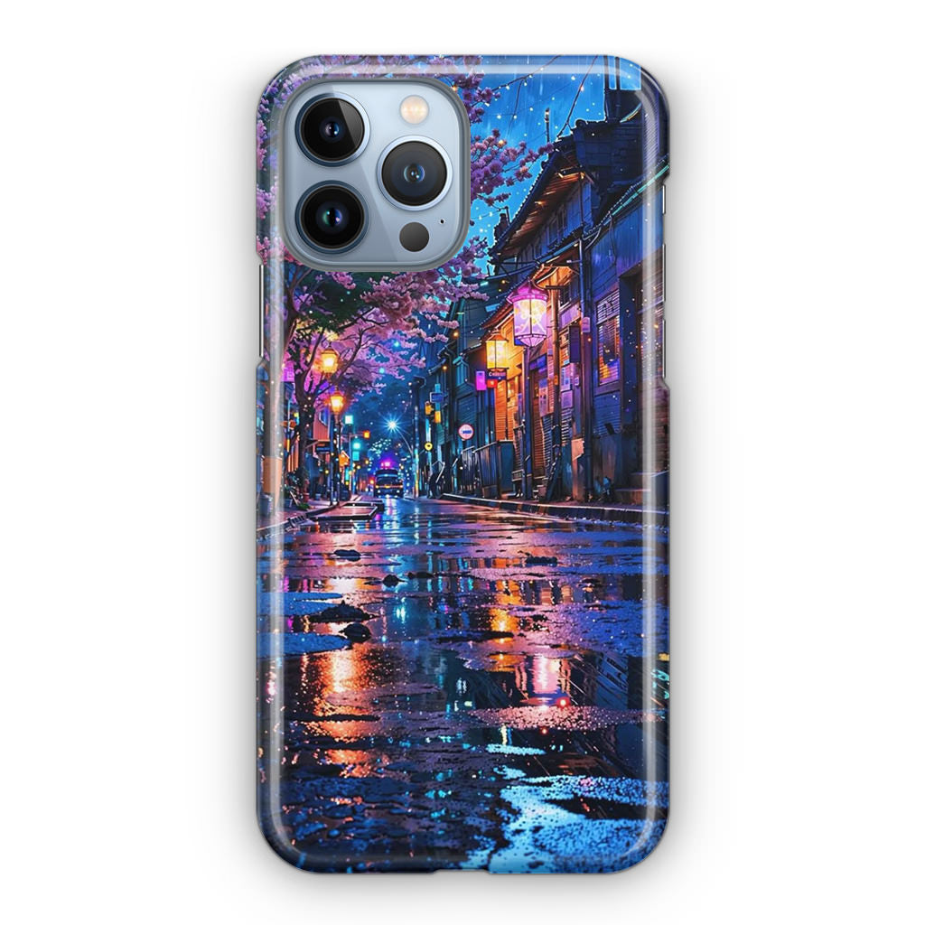Midnight Sakura Glow iPhone 13 Pro / 13 Pro Max Case