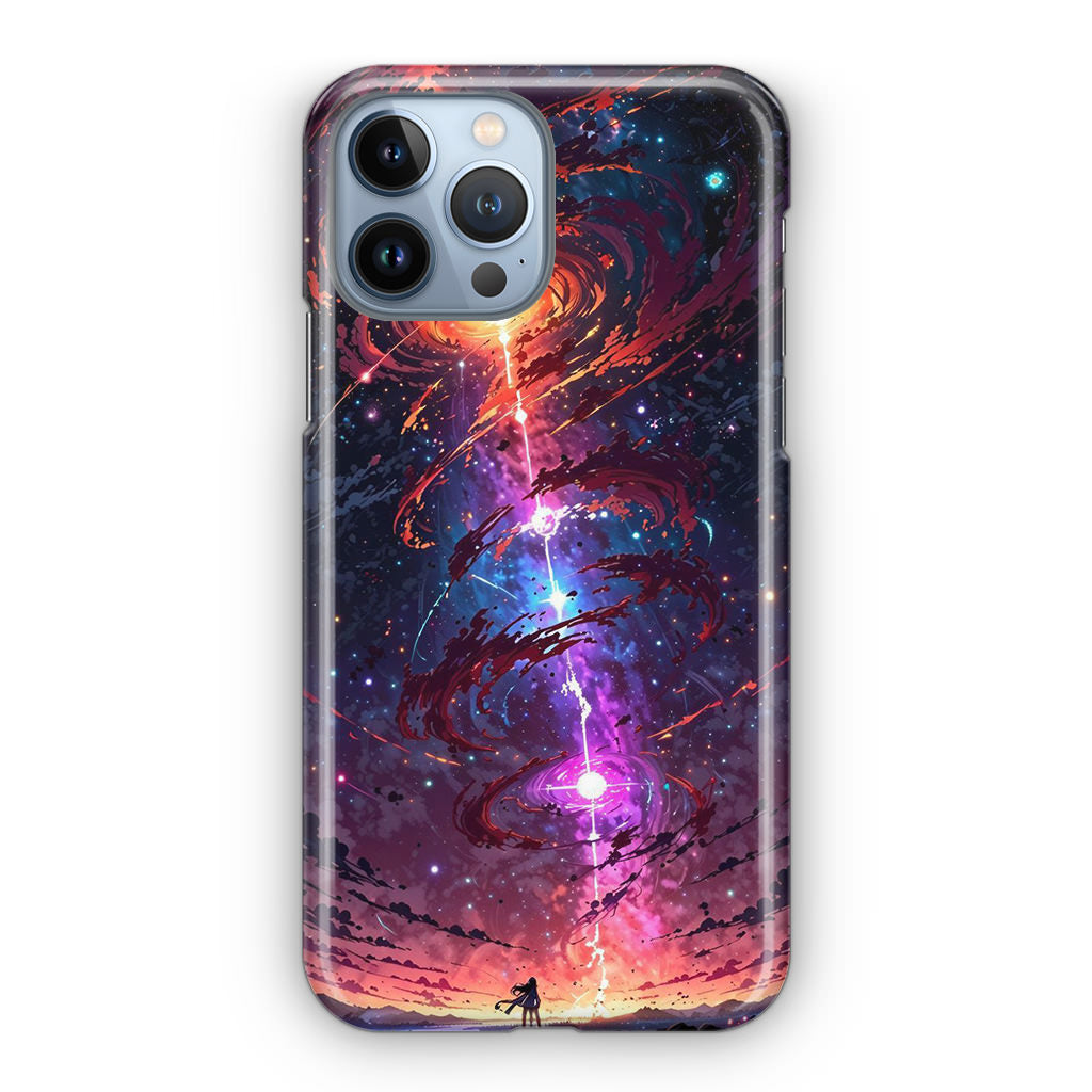 Stargazer at the Axis of Creation iPhone 13 Pro / 13 Pro Max Case