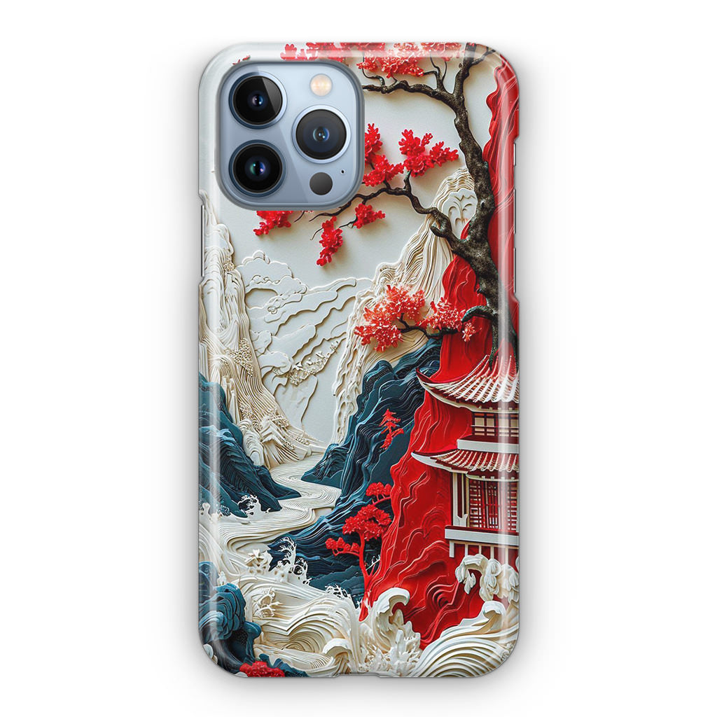 Whispers of the Crimson Zen iPhone 13 Pro / 13 Pro Max Case