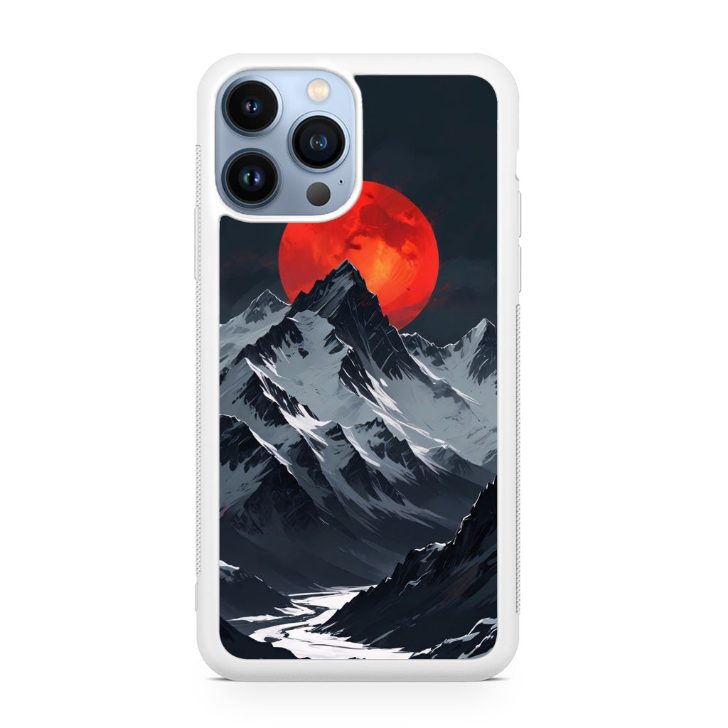 Crimson Eclipse The Mountain iPhone 13 Pro / 13 Pro Max Case