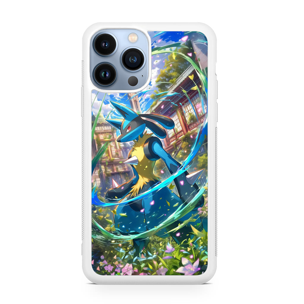 Lucario Precognitive Aura iPhone 13 Pro / 13 Pro Max Case