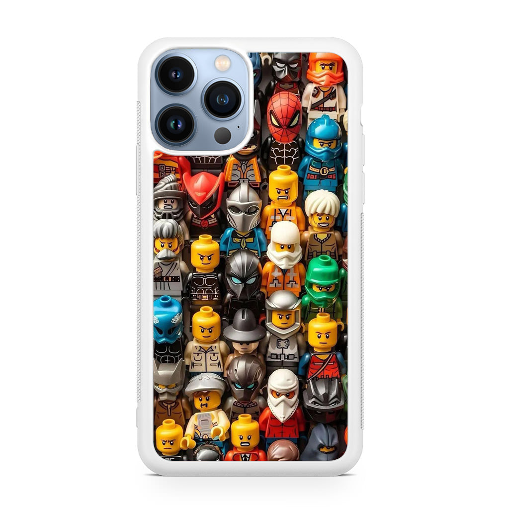 Mini Figures Heroes Assemble iPhone 13 Pro / 13 Pro Max Case