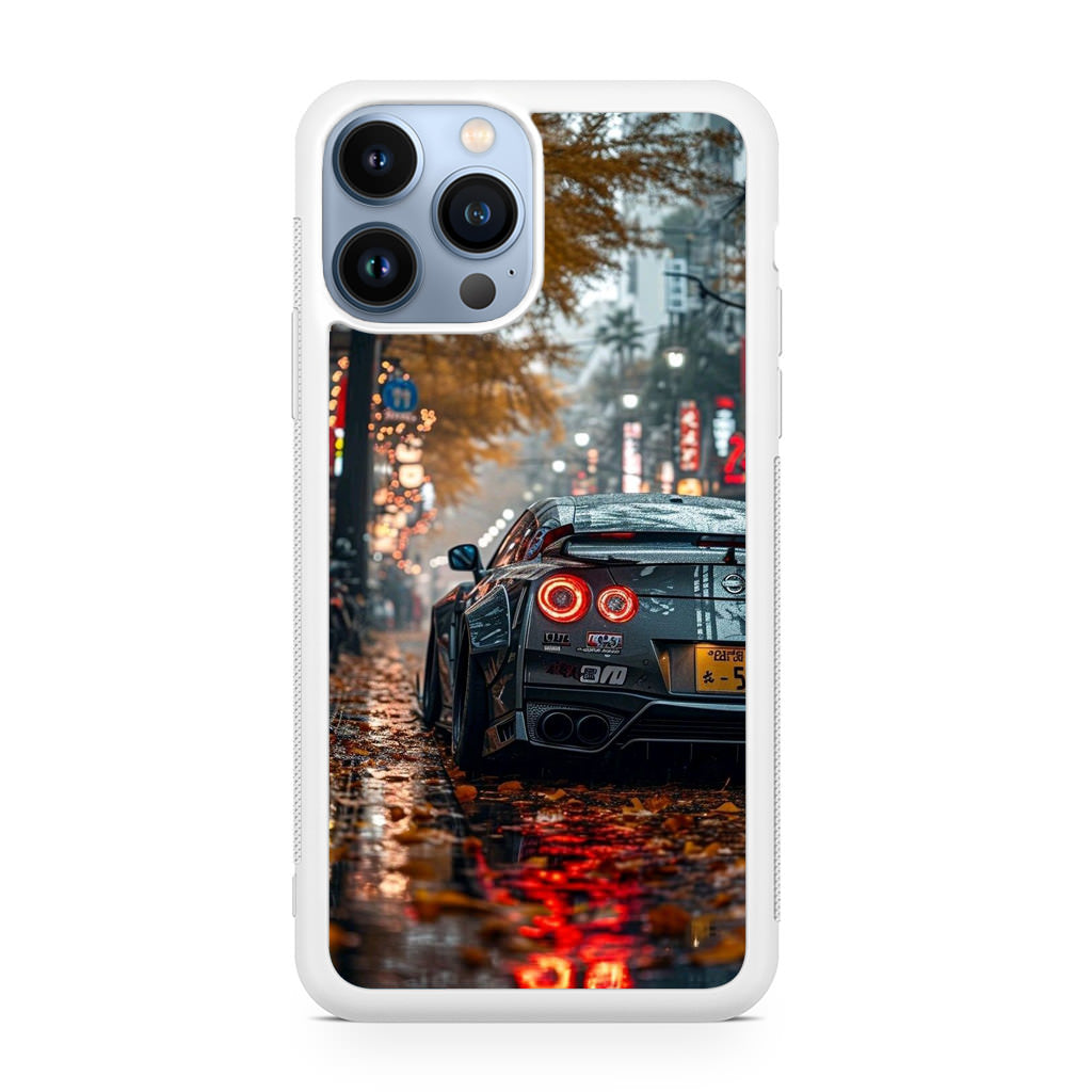 Neon Drift Autumn Streets iPhone 13 Pro / 13 Pro Max Case