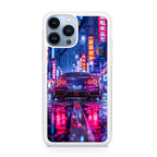 Neon Midnight Drift Tokyo Rain iPhone 13 Pro / 13 Pro Max Case