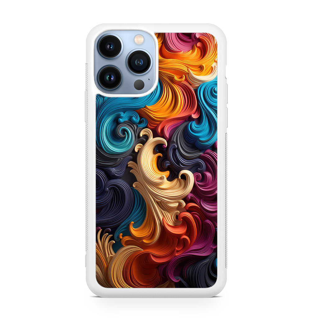 The Dance of Abstract Waves iPhone 13 Pro / 13 Pro Max Case