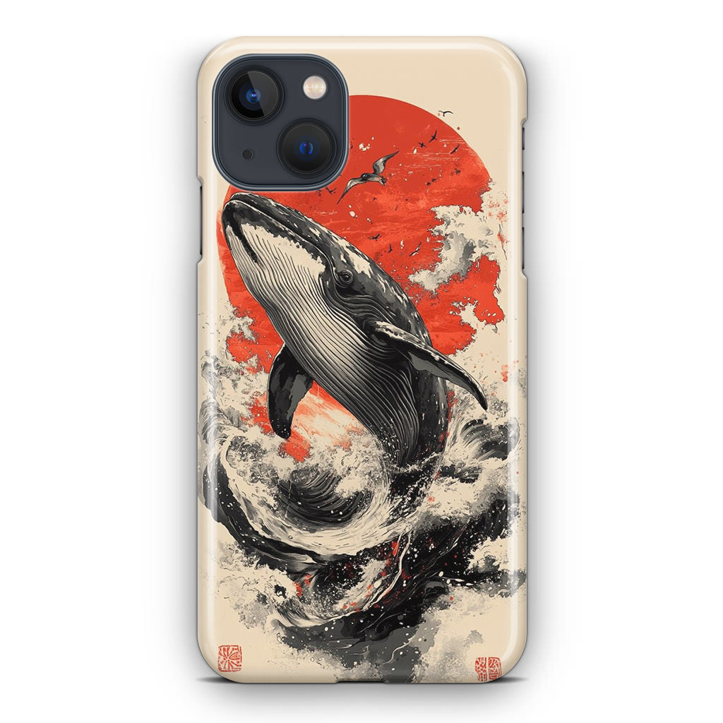 The Whale Rises iPhone 13 / 13 mini Case