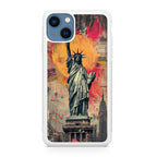 Canvas Art Statue of Liberty iPhone 13 / 13 mini Case