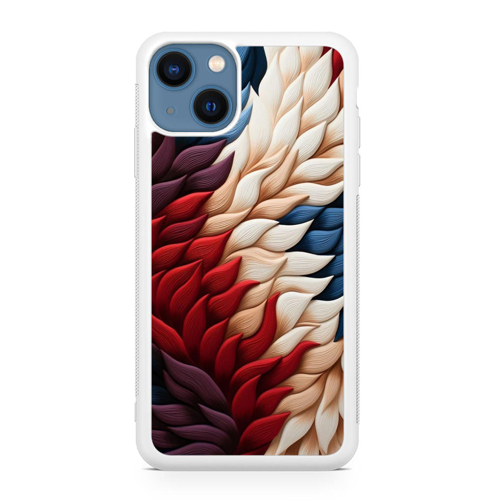 Colorful Feathers Art iPhone 13 / 13 mini Case