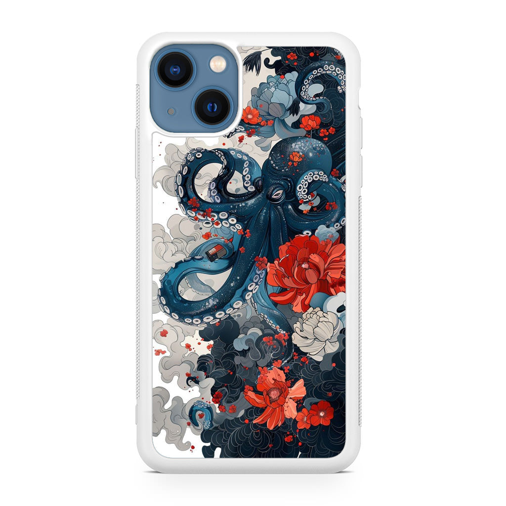 Floral Kraken iPhone 13 / 13 mini Case
