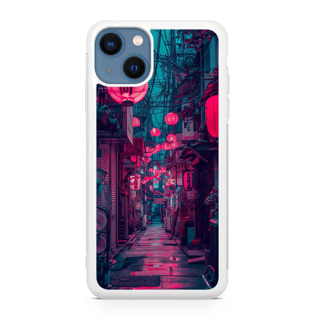 Neon Veins of the Night Market iPhone 13 / 13 mini Case