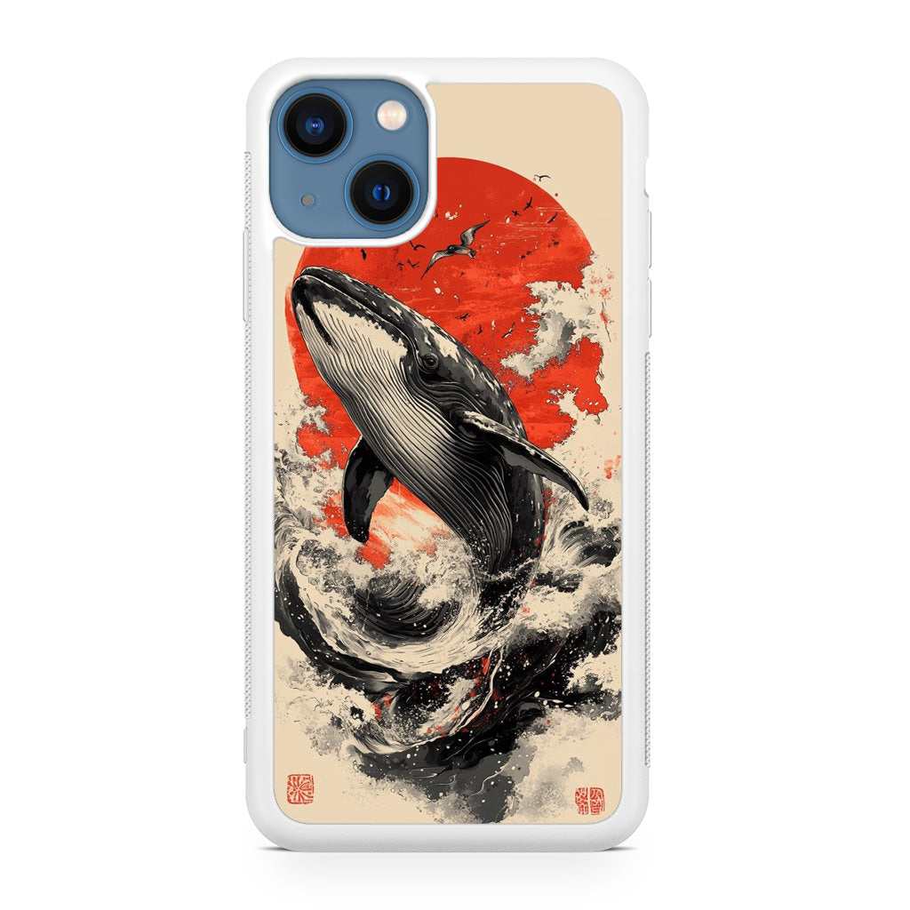 The Whale Rises iPhone 13 / 13 mini Case