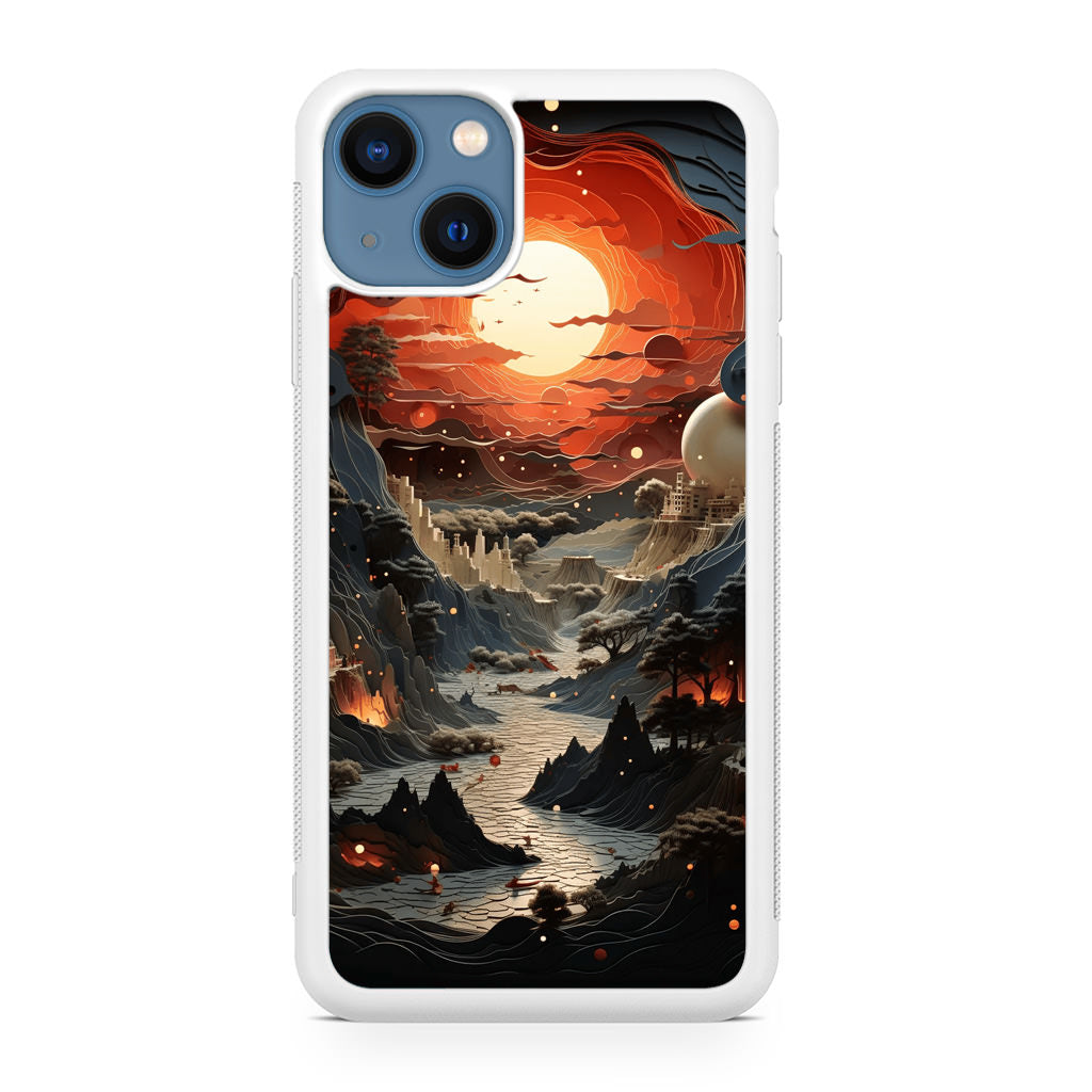 Valley of the Dying Sun iPhone 13 / 13 mini Case