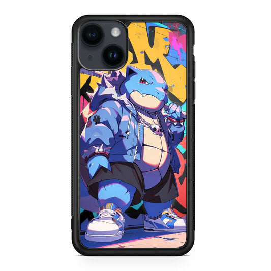 Blastoise Breaks The Block iPhone 14 / 14 Plus Case