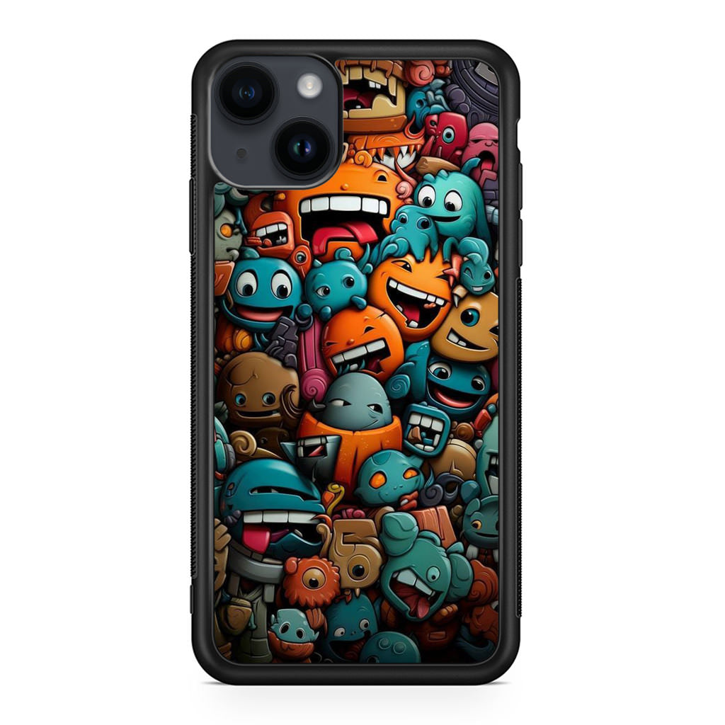 Chaos Chuckles Invasion iPhone 14 / 14 Plus Case