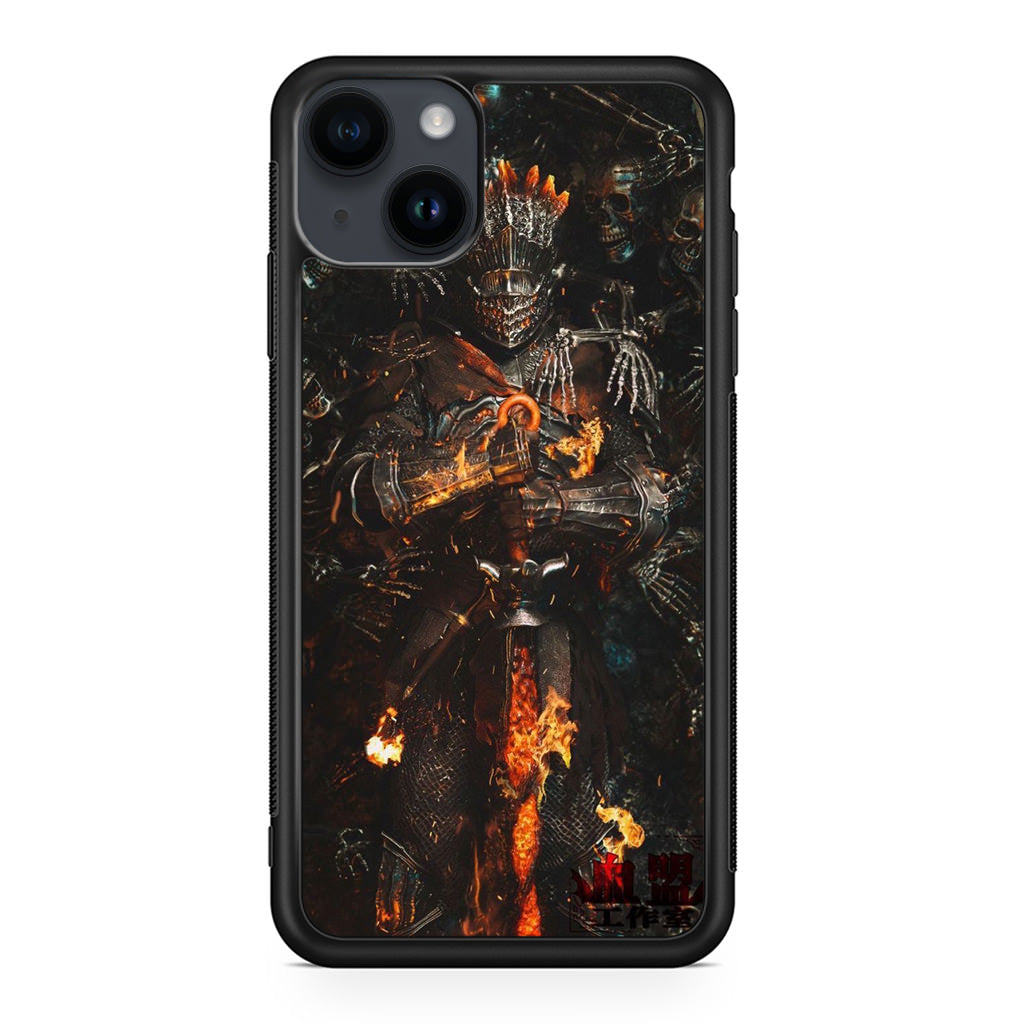 Ember King Warden Cursed Flame iPhone 14 / 14 Plus Case