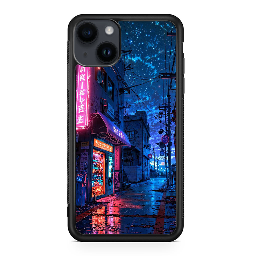 Japan Neon Reverie iPhone 14 / 14 Plus Case