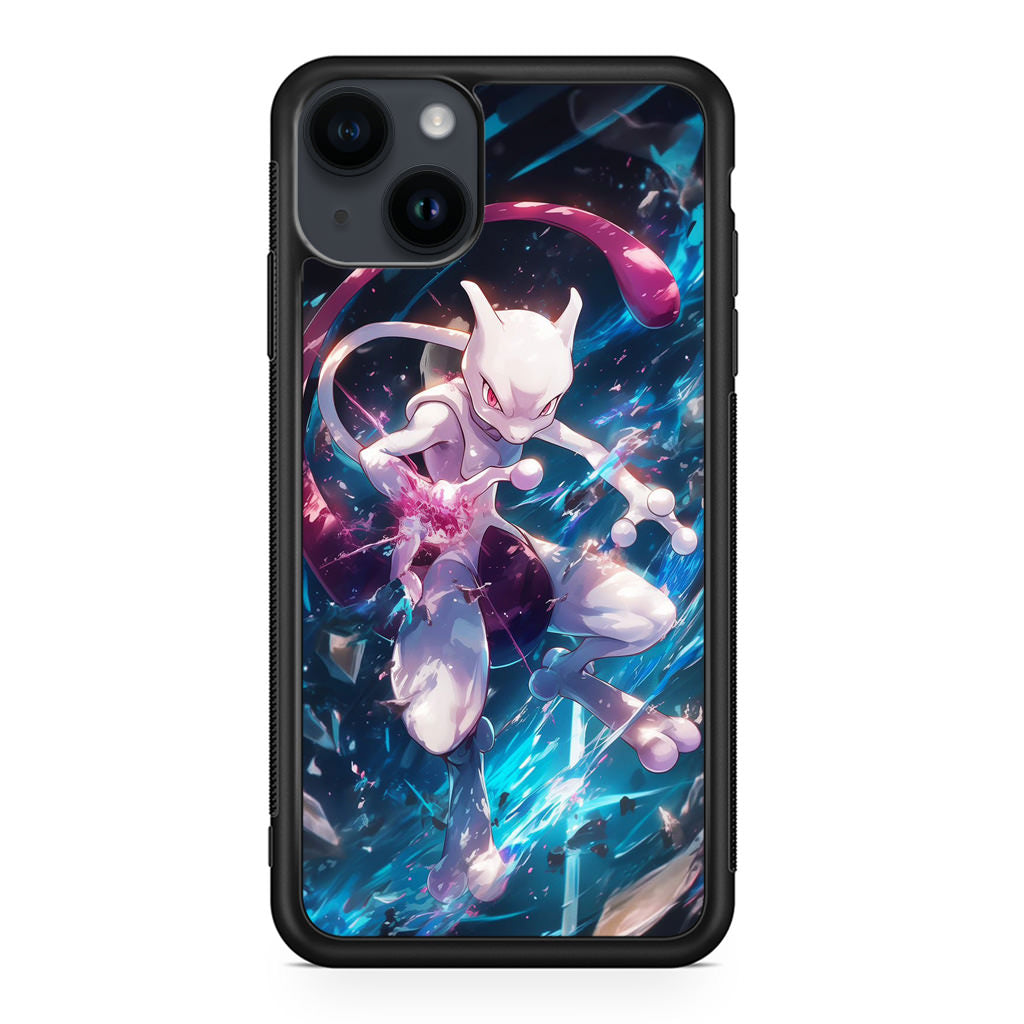 Mewtwo Genesis of Power iPhone 14 / 14 Plus Case