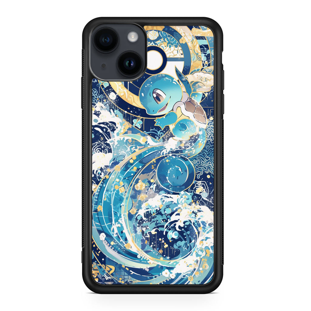 Squirtle Elemental Awakening iPhone 14 / 14 Plus Case