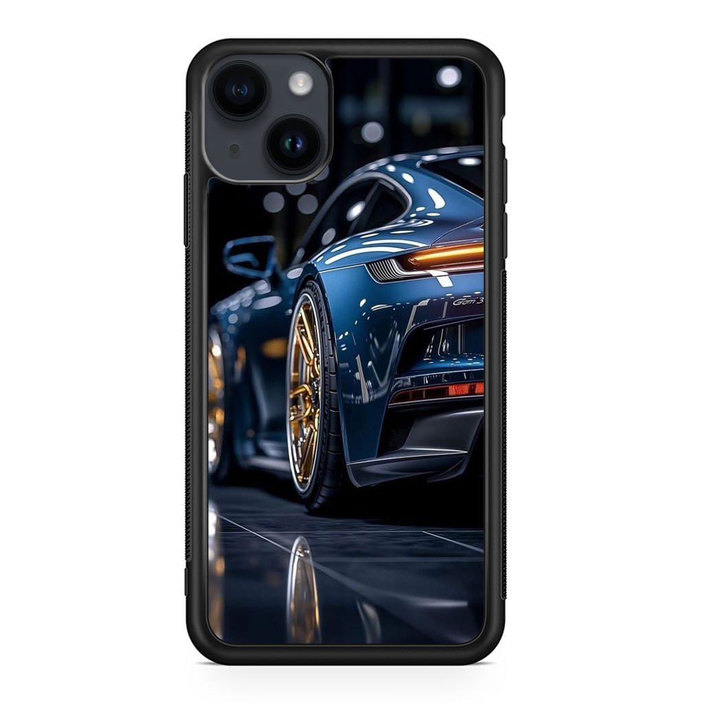 Velvet Thunder Elegance on Wheels iPhone 14 / 14 Plus Case