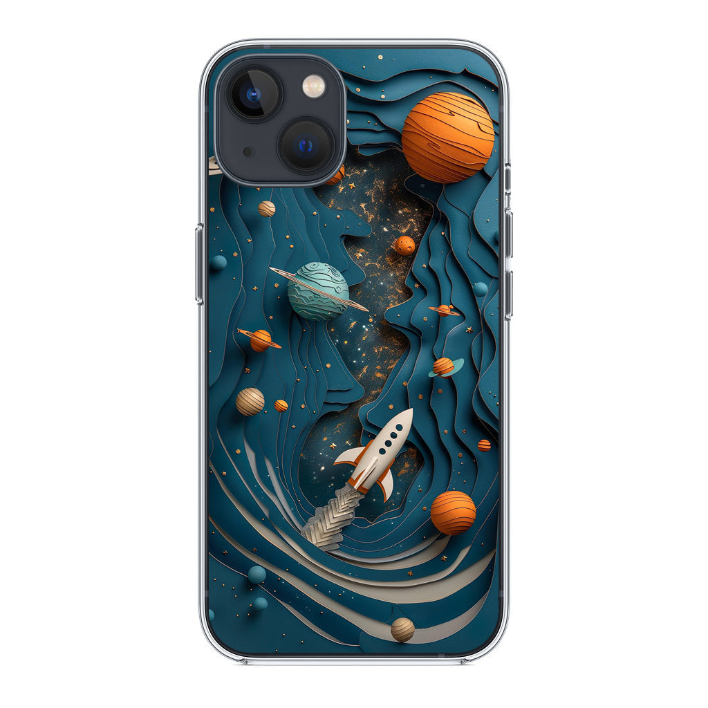 Cardboard Cosmos iPhone 14 / 14 Plus Case