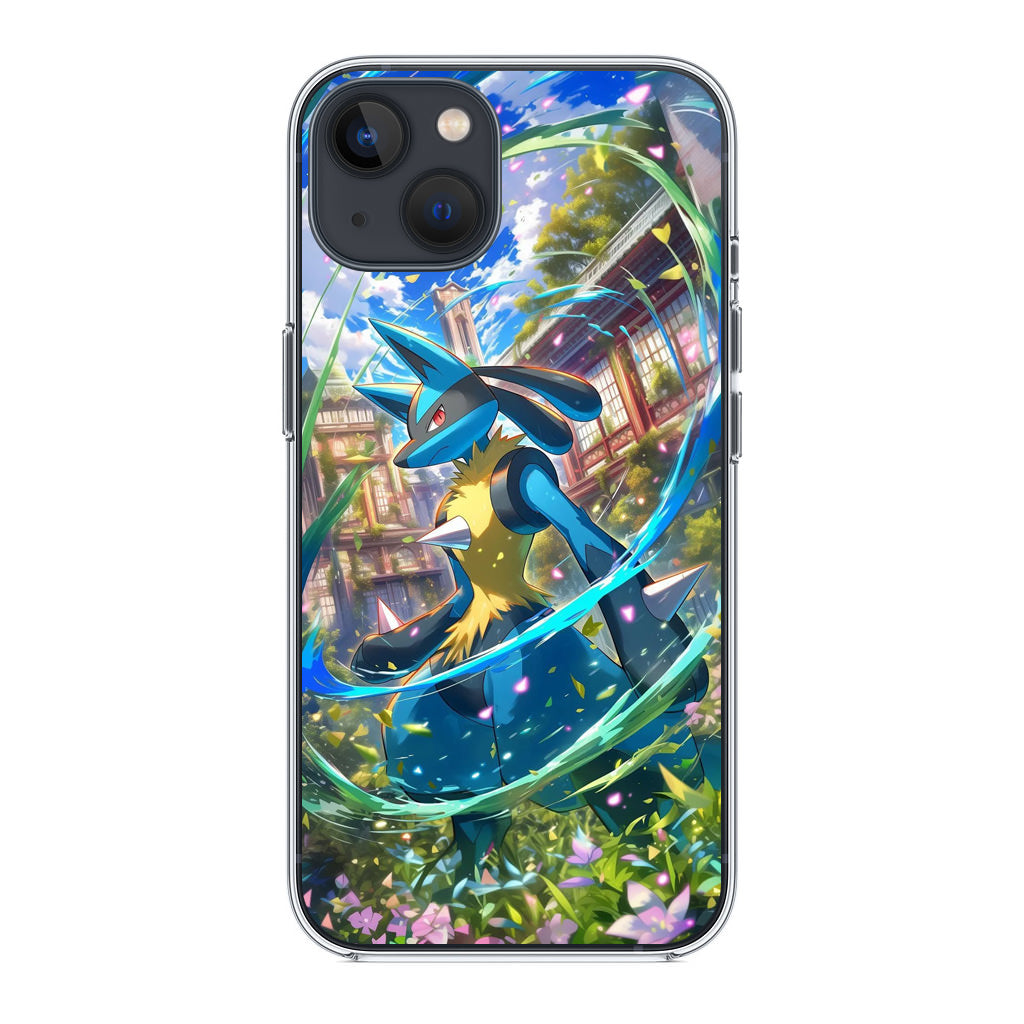 Lucario Precognitive Aura iPhone 14 / 14 Plus Case