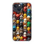 Mini Figures Heroes Assemble iPhone 14 / 14 Plus Case