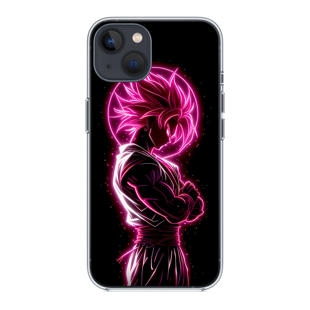 Pink Radiant Saiyan iPhone 14 / 14 Plus Case