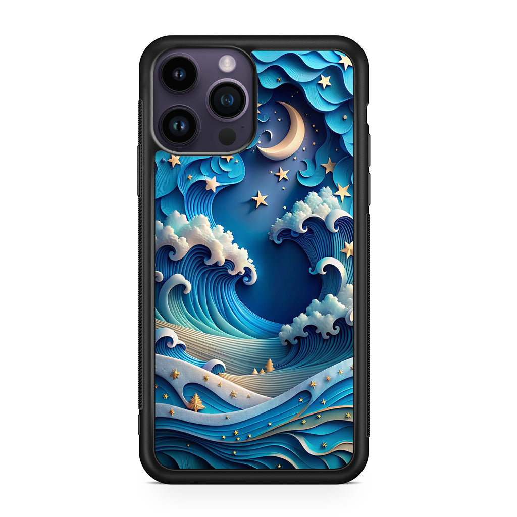 Dreamtide Where Stars Kiss the Sea iPhone 14 Pro / 14 Pro Max Case