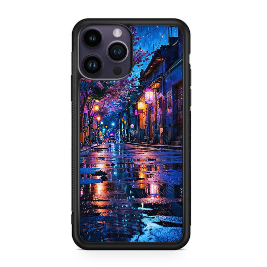 Midnight Sakura Glow iPhone 14 Pro / 14 Pro Max Case