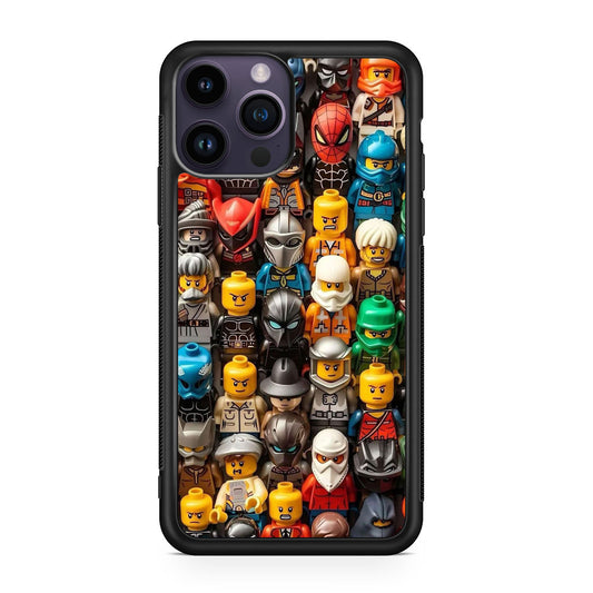Mini Figures Heroes Assemble iPhone 14 Pro / 14 Pro Max Case
