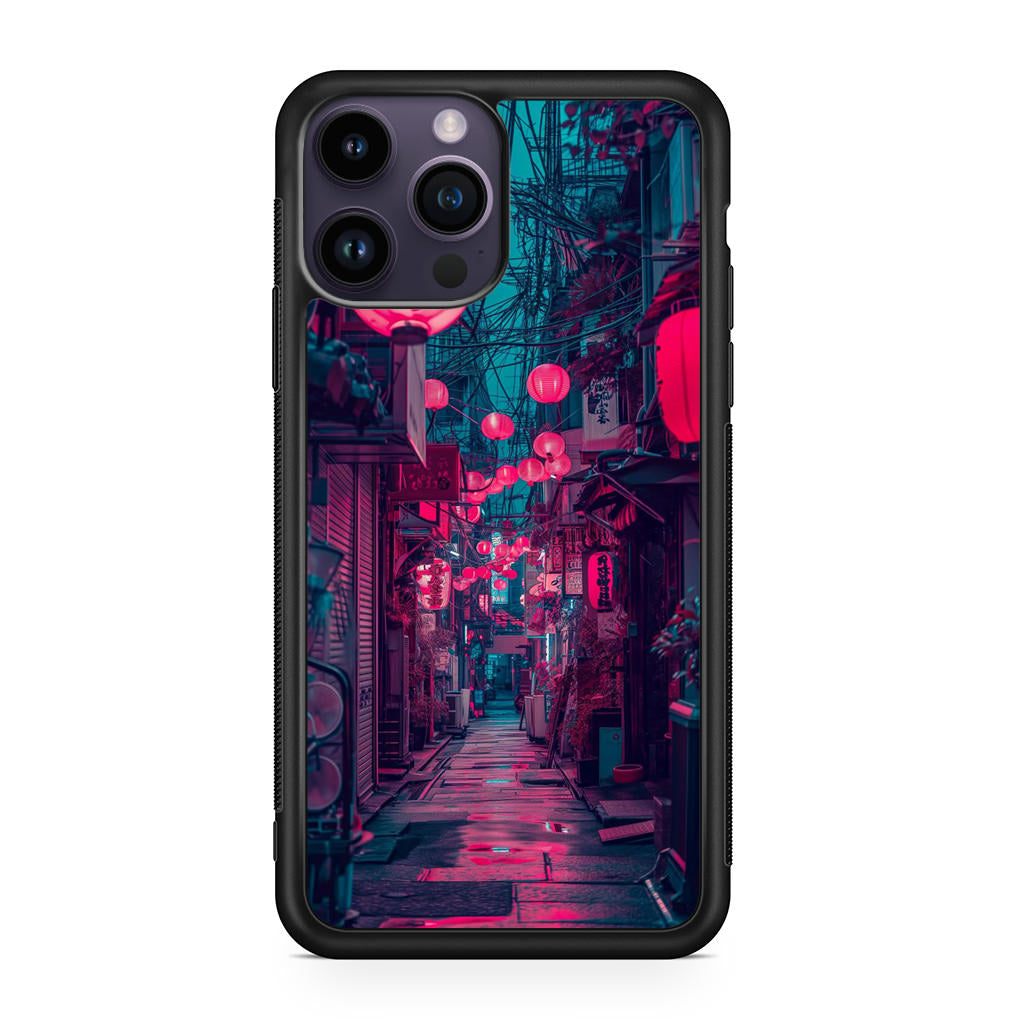 Neon Veins of the Night Market iPhone 14 Pro / 14 Pro Max Case