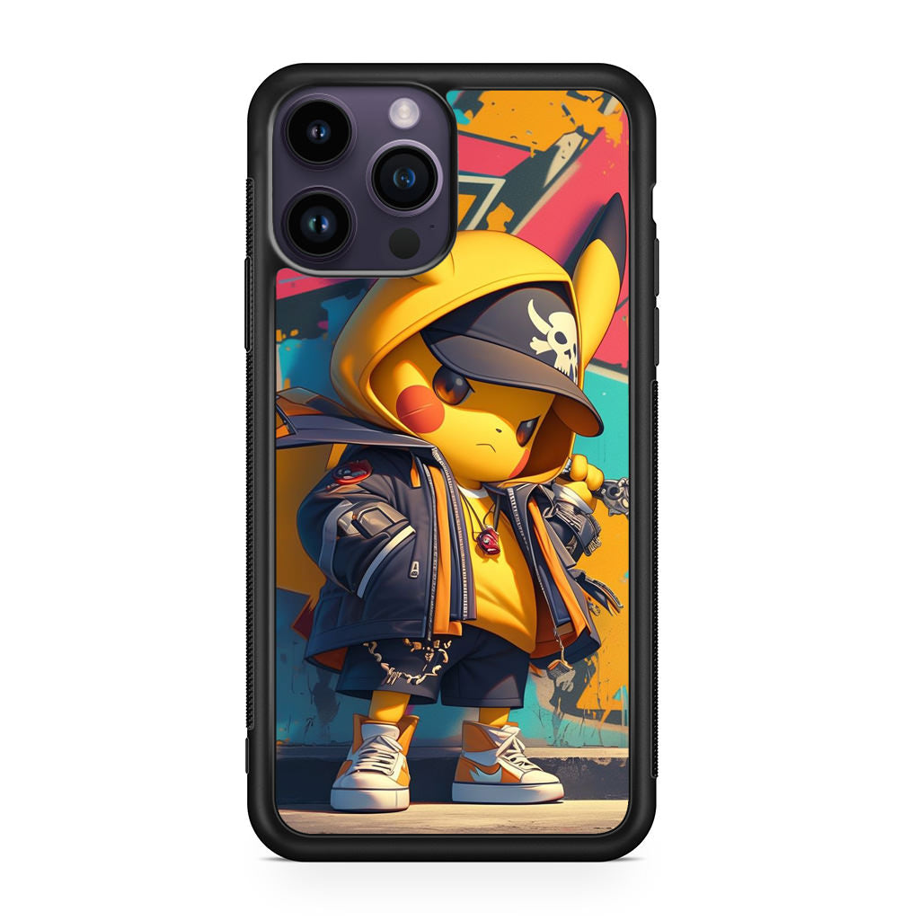 Pikachu Street Rebellion iPhone 14 Pro / 14 Pro Max Case
