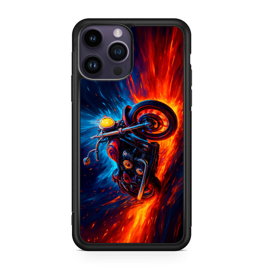 Ride Through Fire and Ice iPhone 14 Pro / 14 Pro Max Case