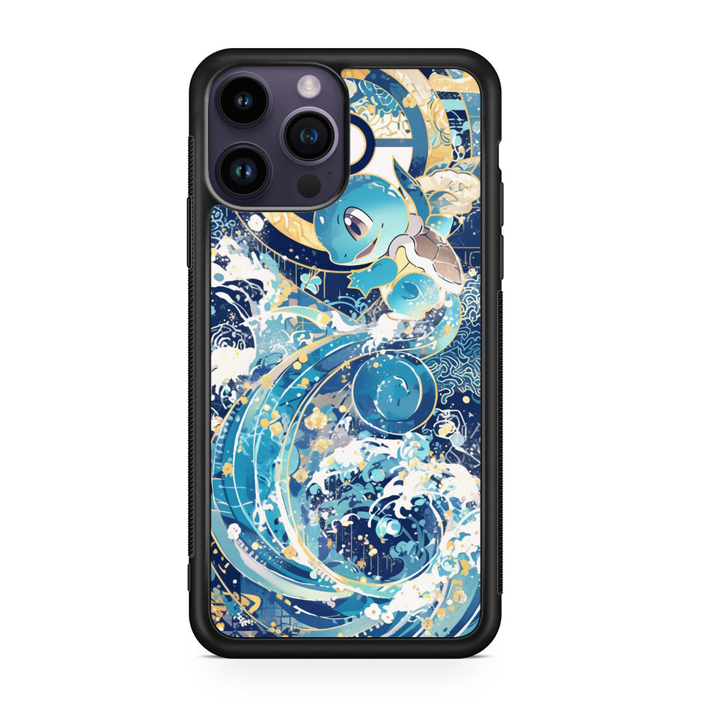 Squirtle Elemental Awakening iPhone 14 Pro / 14 Pro Max Case